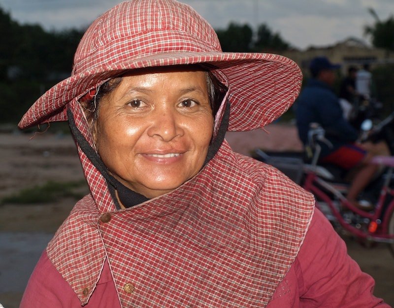 Cambodia-fish-seller