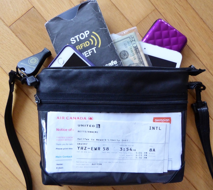 packable travel purse