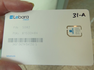 how do i check my balance on lebara spain sim