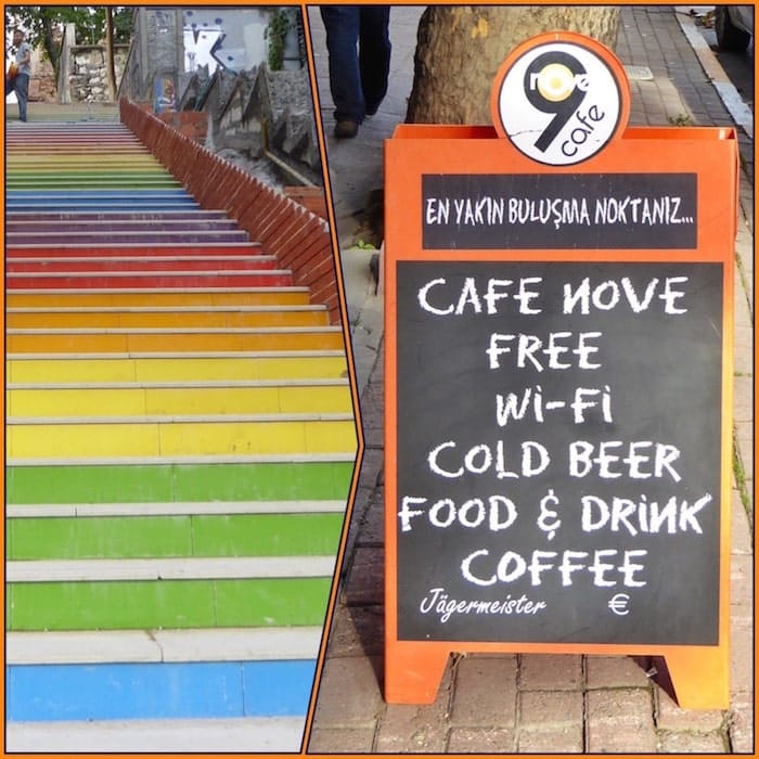 rainbow-stairs-Istanbul-cafe-nove