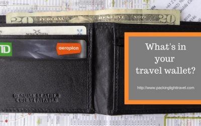 What’s in your travel wallet? 12 Tips for keeping your stuff safe.