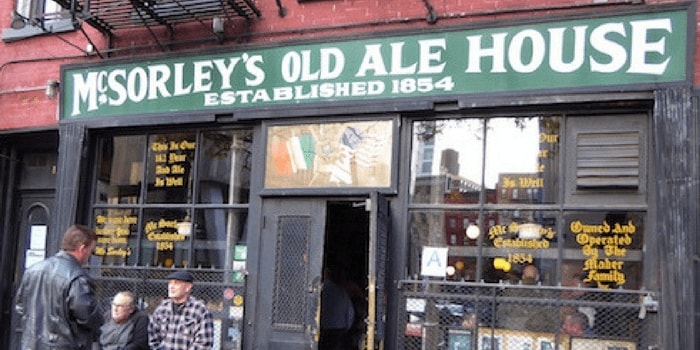 Visit McSorley’s Old Ale House, New York City