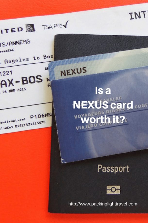 travel with nexus card without passport