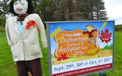 Mahone Bay Scarecrow Festival and Antique Fair