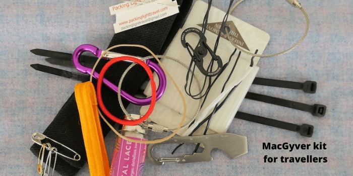 A MacGyver kit for travel: 20 simple ideas