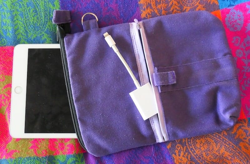handmade-iPad-pouch
