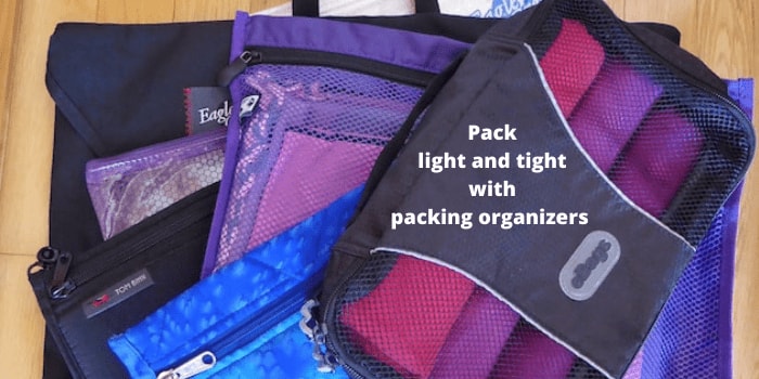 Join the carry-on travel movement: pack light and tight with packing organizers