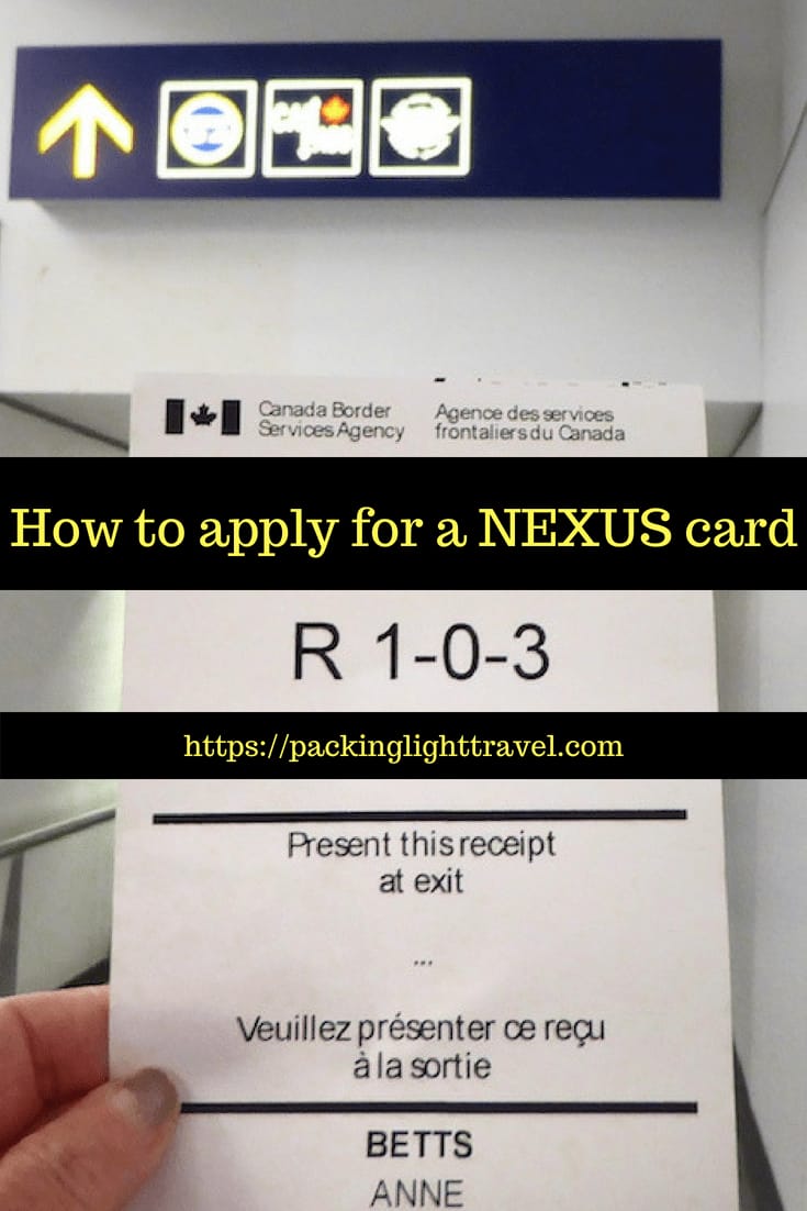 Home - NEXUS Card Application