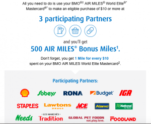 BMO-Air_miles-World-Elite-MasterCard-promotion