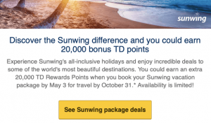 TD-Rewards-Sunwing-promotion