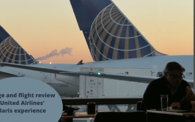 Lounge and flight review of United Airlines’ Polaris experience