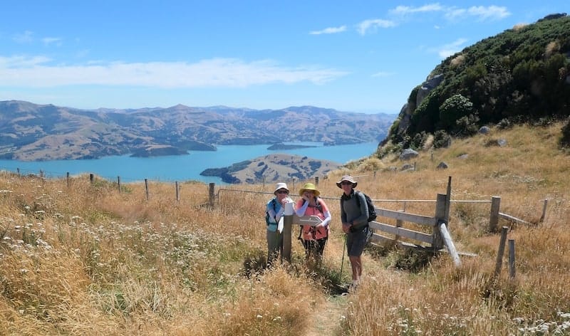 Banks-Track-descent-to-Akaroa-Harbour