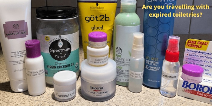 Are you travelling with expired toiletries? Avoid doing so with these 14 tips