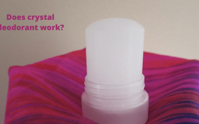 Go natural. But does crystal deodorant work?