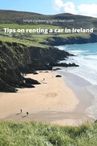 tips renting car Ireland