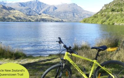 Cycle Queenstown Trail for amazing scenery in New Zealand
