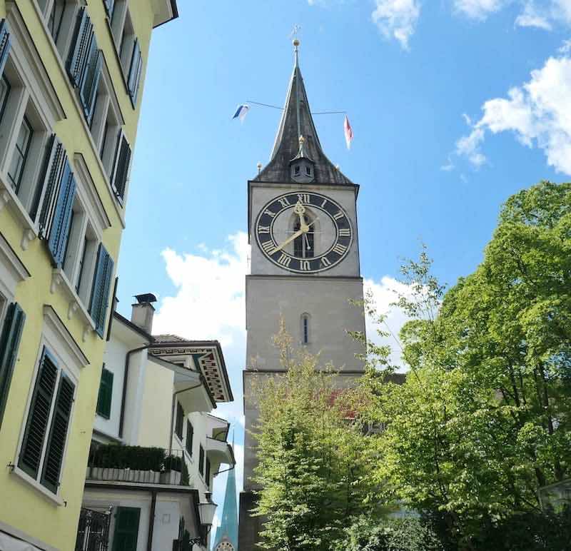 ways-to-make-the-most-of-a-zurich-layover-st-peters-church