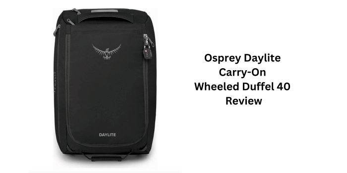 Osprey Daylite Carry-on Wheeled Duffel 40 review of a hybrid travel bag