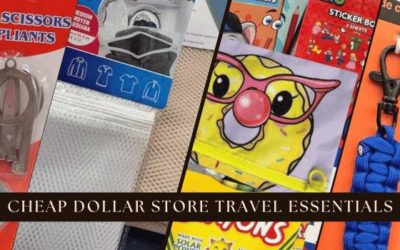 31 Cheap travel essentials on dollar-store shelves