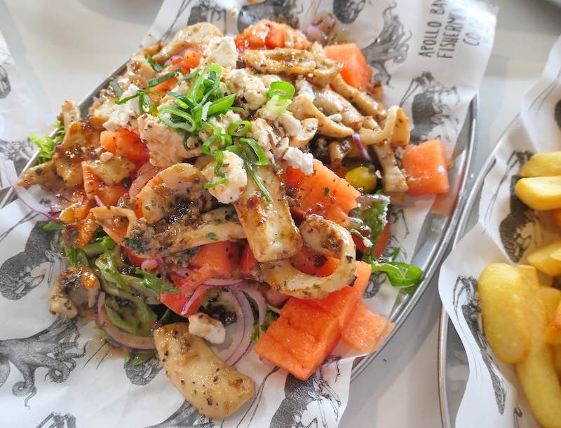 calamari-and-salad-apollo-bay-fishermens-co-op-great-ocean-road-australia