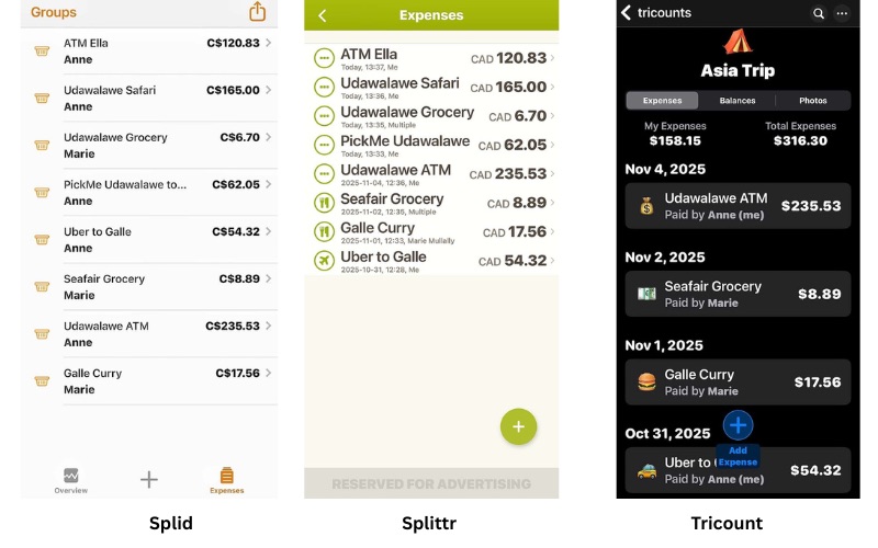 expense-sharing-app-comparison-showing-list-of-expenses