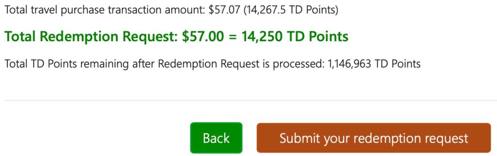 How to use TD Rewards points to reduce travel costs 13 td-rewards-request-book-any-way